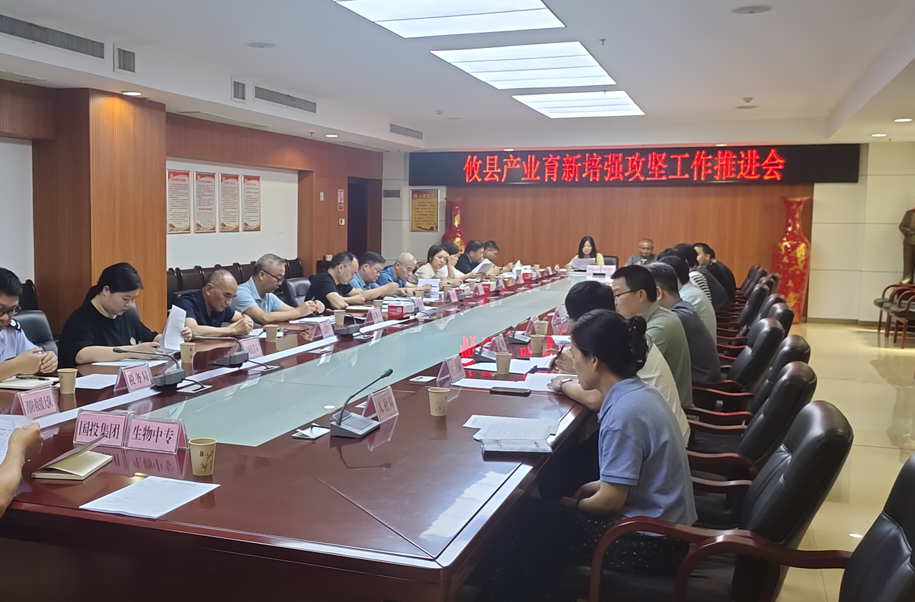攸县：召开产业育新培强攻坚工作推进会