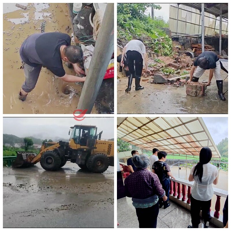 【迎战强降雨】黄丰桥镇：应对强降雨  全力以赴保安全