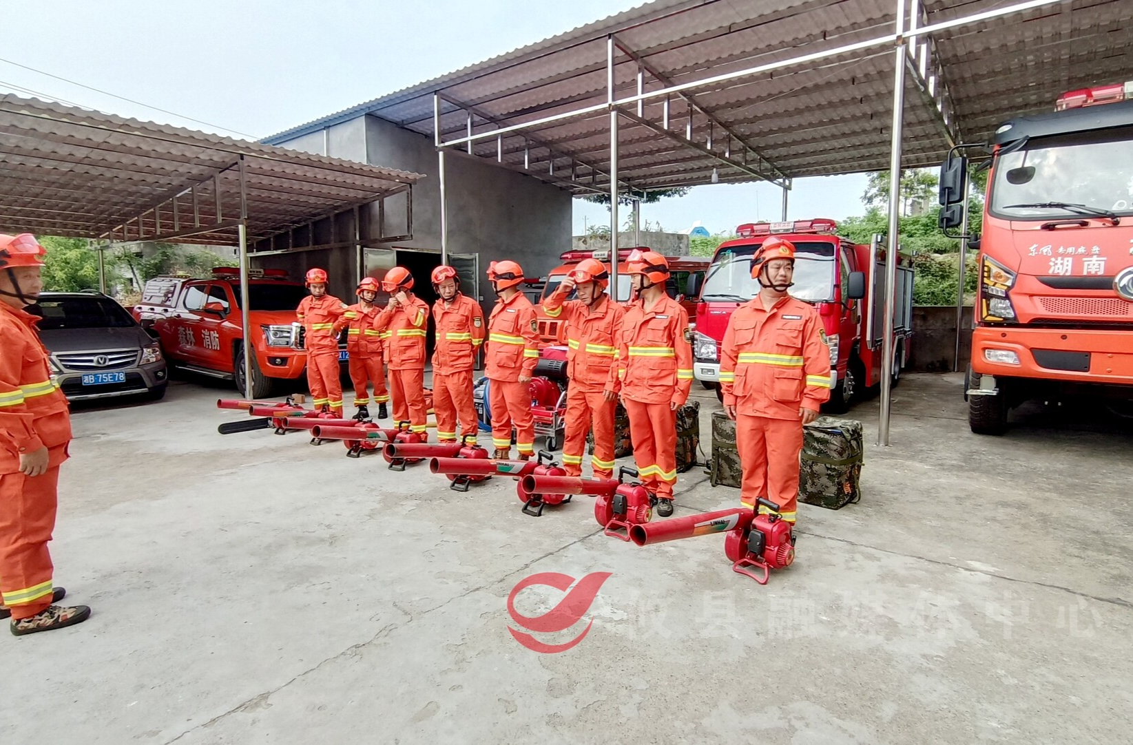 攸县：加强森林消防队伍实训 淬炼灭火战力