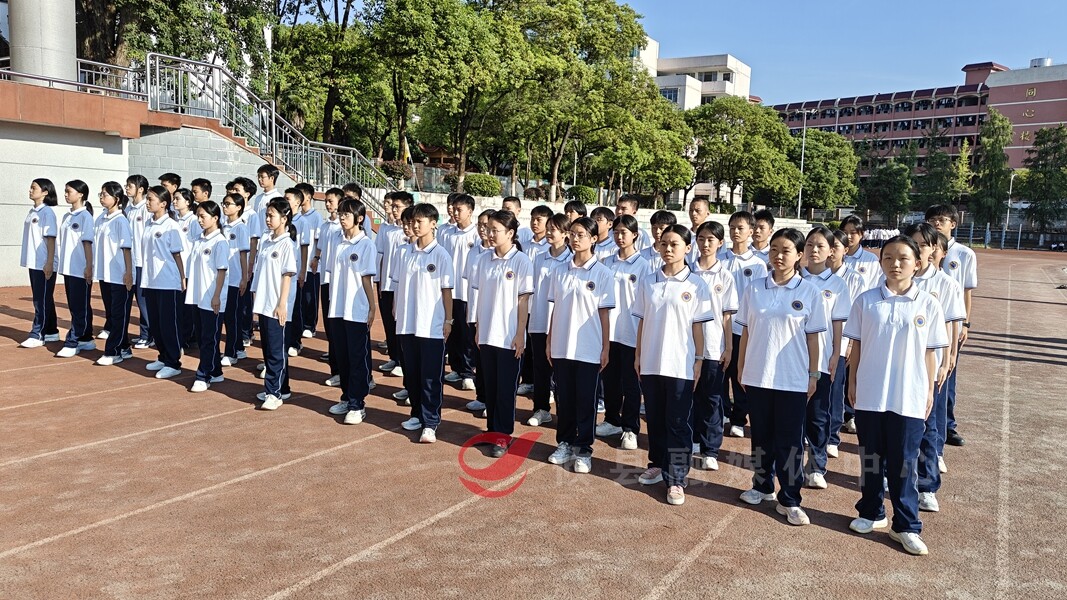 攸县高一新生：军训正当时 践行强国志