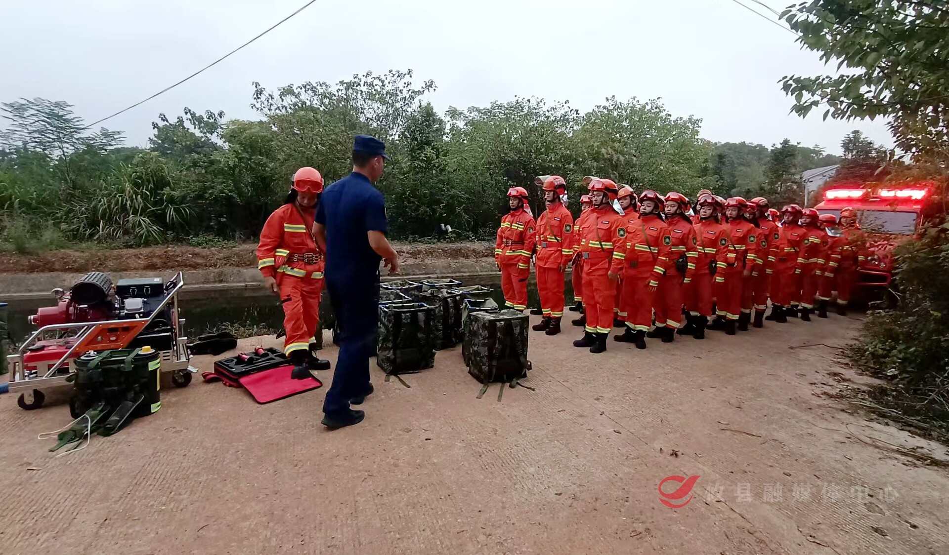 以测促训，以训促战 森林消防队伍磨砺“练精兵”