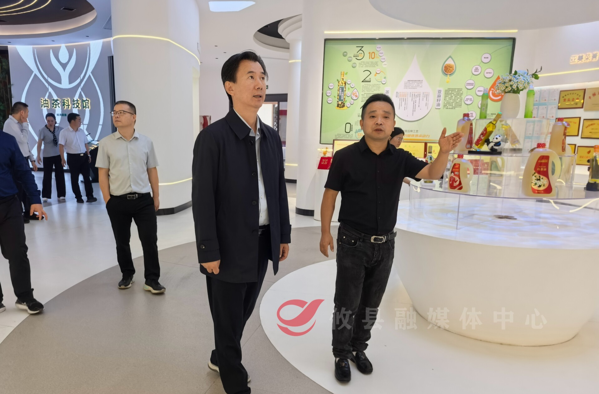 副市长刘飞勇来攸督导第二届湖南油茶节筹备情况