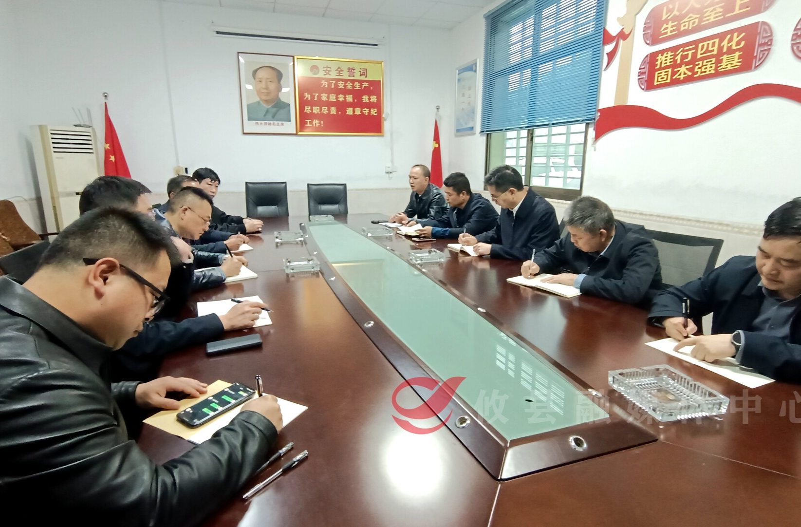 武挪强督导矿山安全生产工作