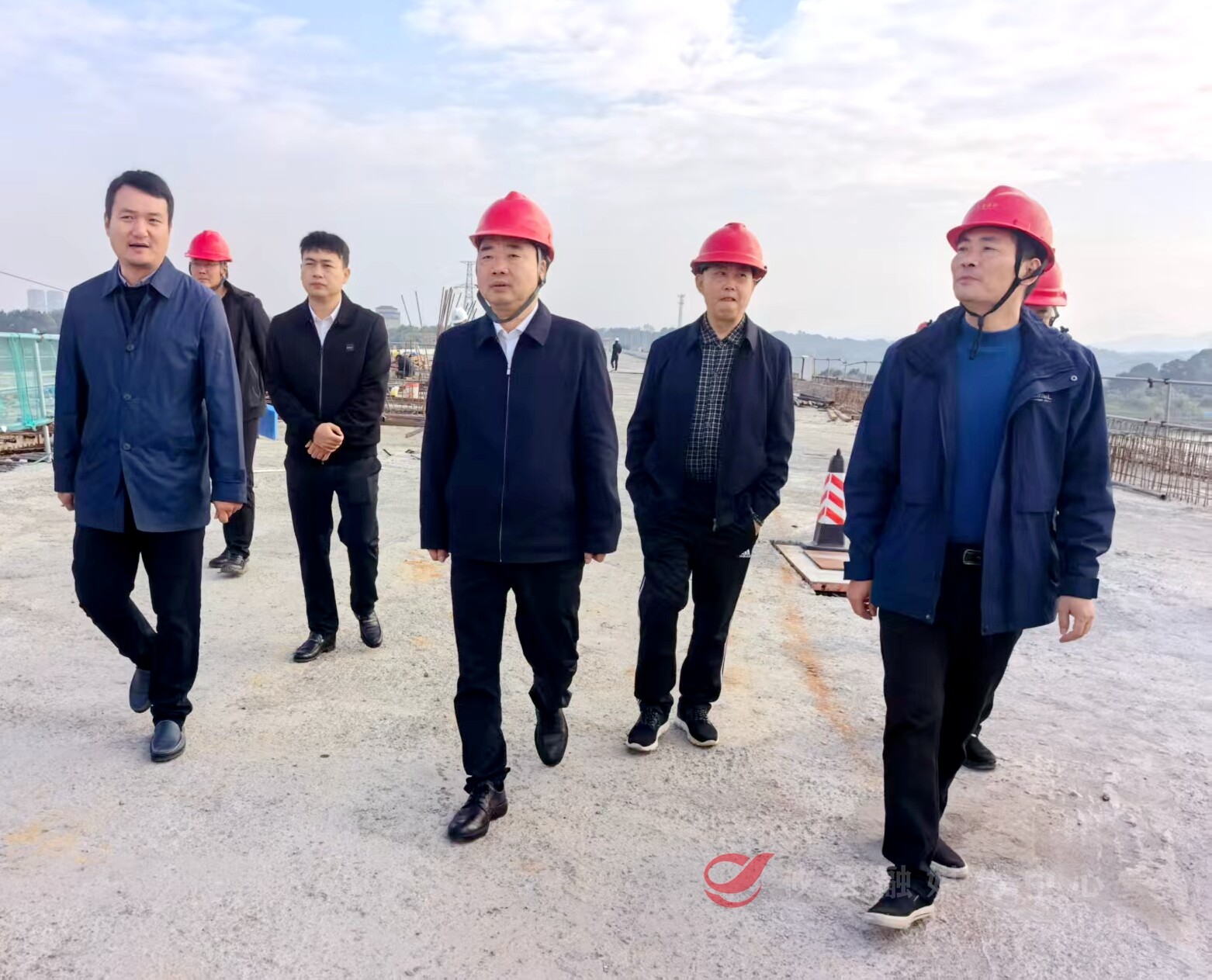 李鹏程督导洣水四桥及连接线项目工作  要求：严把质量安全关 全力推进建设进度