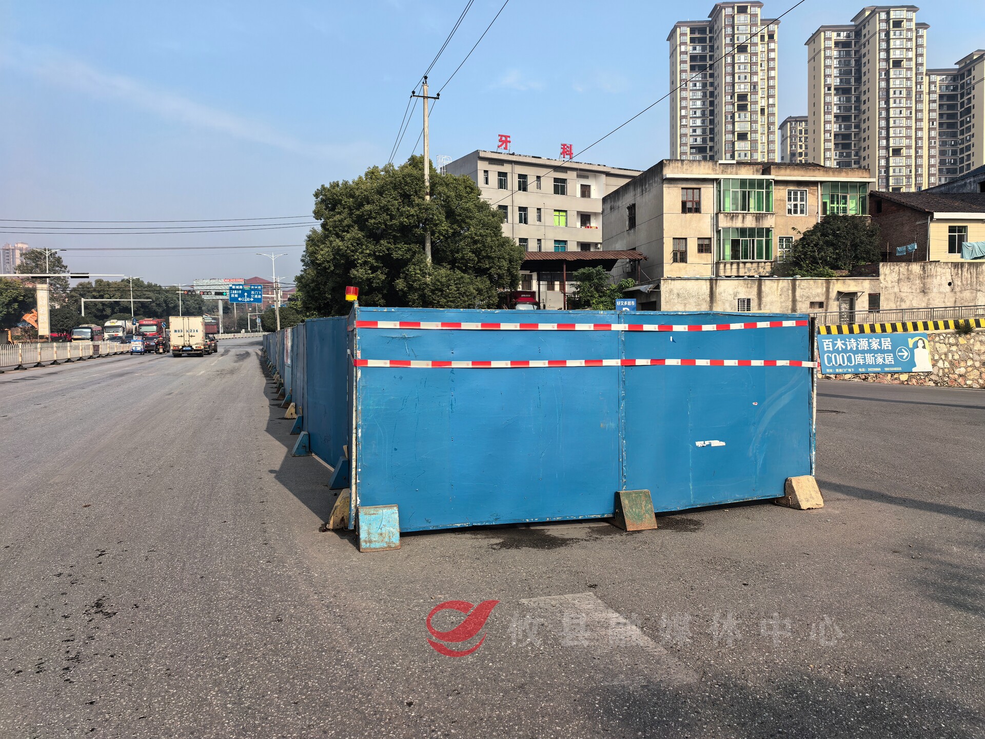 化技路与中心大道交叉口改造项目2026年元旦前投入使用