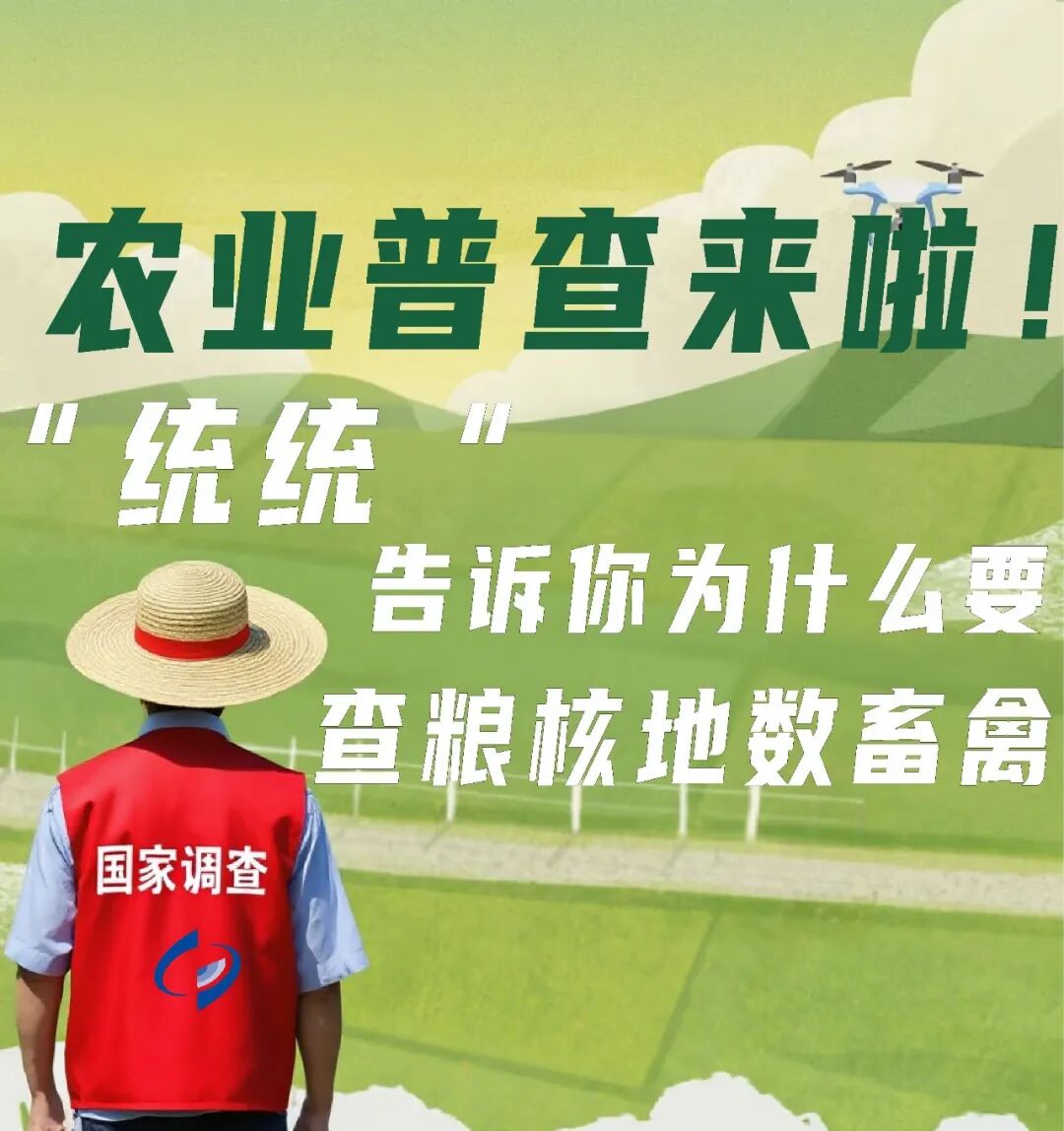 【统统告诉你】农业普查为何要查粮、核地、数畜禽？