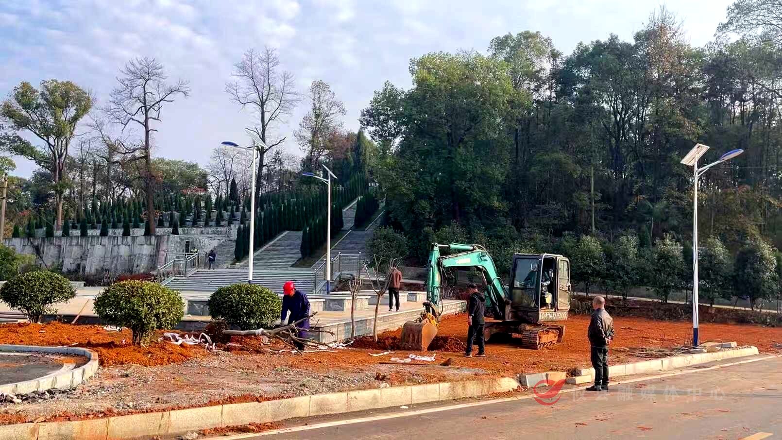 【重点项目巡礼】烈士公园停车场项目：建成完工提供车位101个