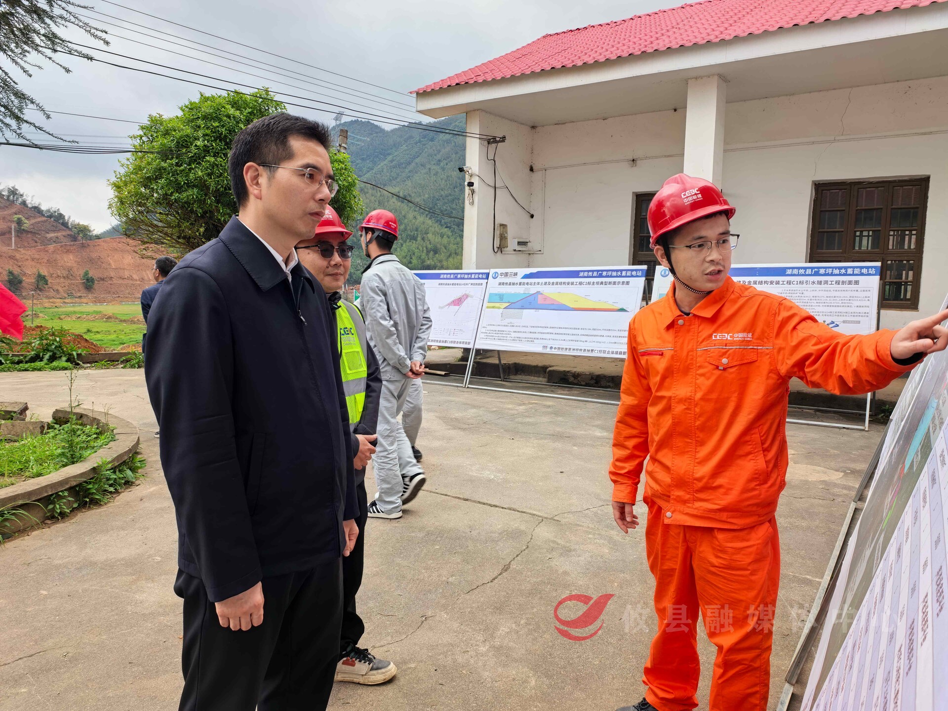 武挪强调研督导广寒坪抽水蓄能电站项目  要求全力以赴加快项目建设进度