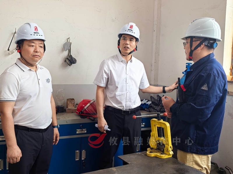 武挪强督导园区安全生产工作  强调以“时时放心不下”的责任感守牢安全底线