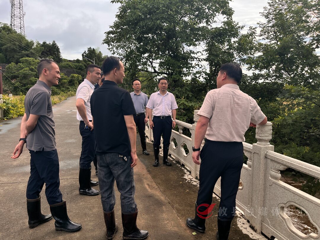 县委书记李鹏程赴皇图岭督导防汛工作  强调压实防汛责任筑牢安全防线