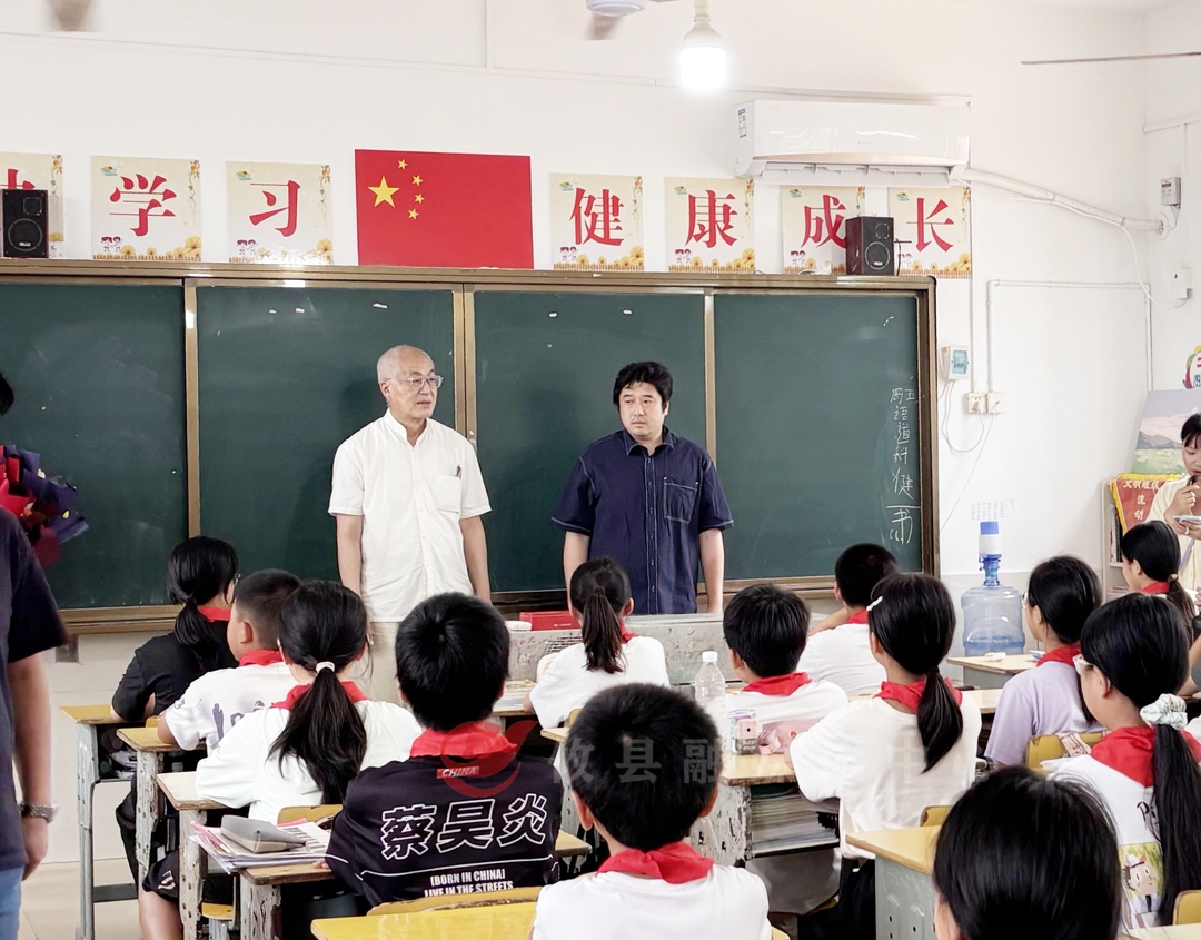 百年硝烟“眼前”重现，渌田小学迎来红色特殊教育课