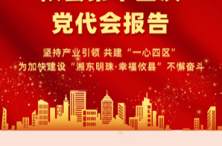 一图读懂攸县第十四次党代会报告