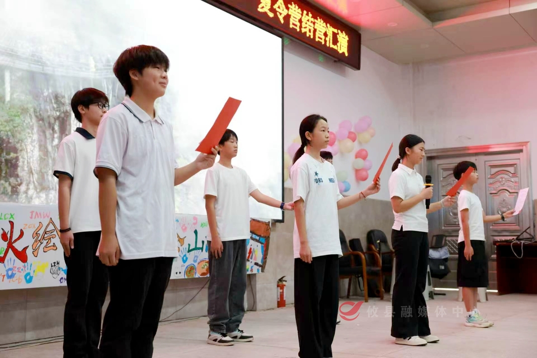 槚山皮影搬上乡村舞台 网岭镇夏令营结营展演精彩纷呈