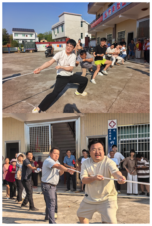 谭桥街道竹丰社区：党建引领聚合力 拔河奋进迎国庆