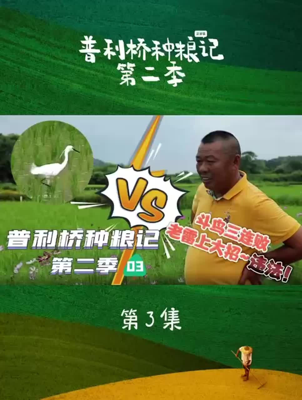 普利桥种粮记第二季丨第三集：斗鸟三连败 老雷上大招～被举报！