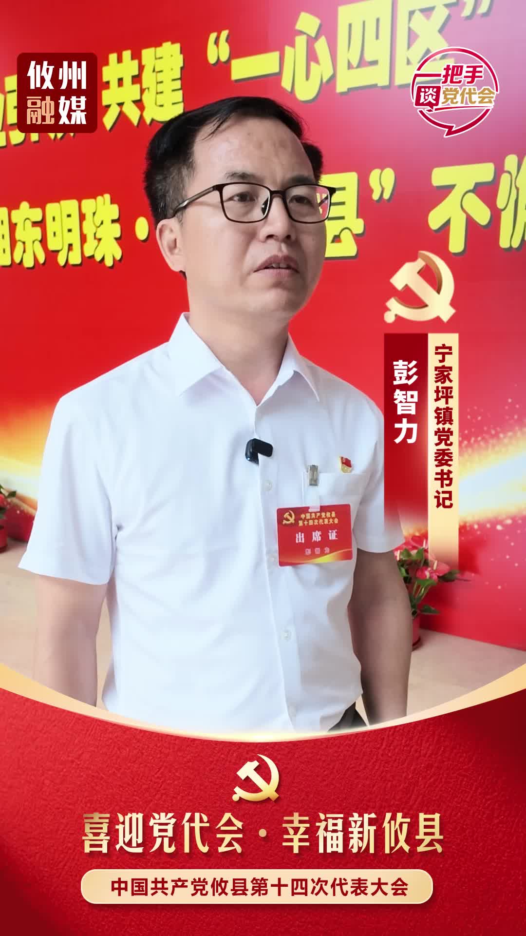 一把手谈党代会｜彭智力：三大品牌聚力，宁家坪阔步奔向“十五五”
