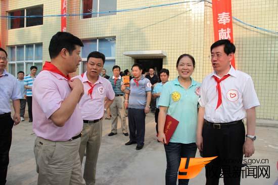 副市长肖文伟,株洲市副厅级干部,攸县县委书记邝邹飞,县长胡湘之,县