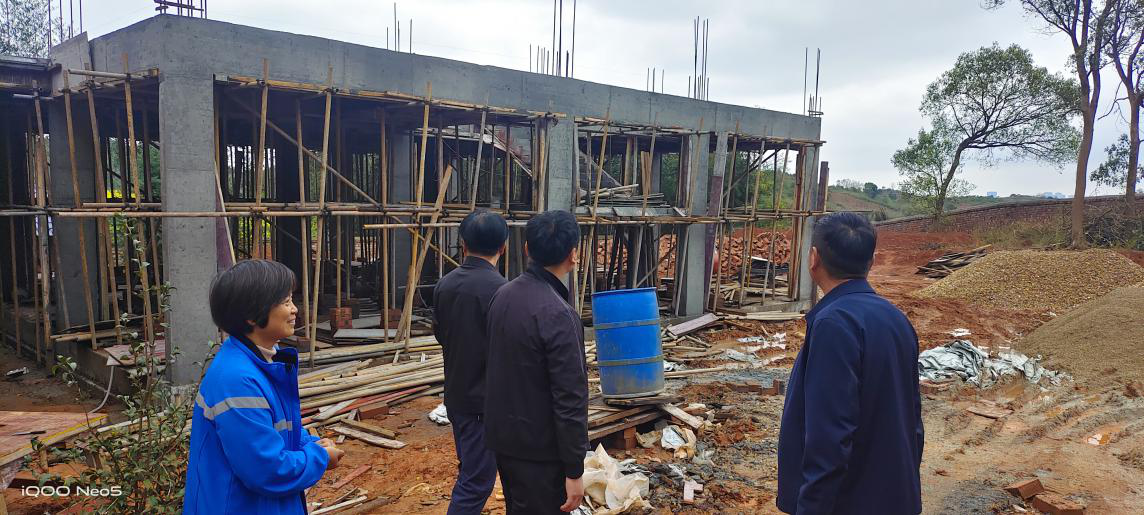 菜花坪镇组织开展村民自建房实地巡查
