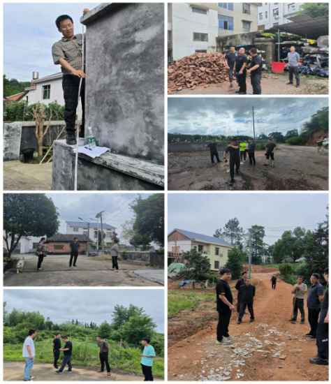 酒埠江镇：坚守工作职责，严控私搭乱建