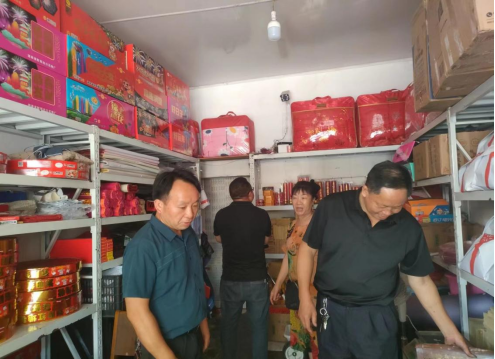 酒埠江镇：全力做好烟花爆竹排查整治工作