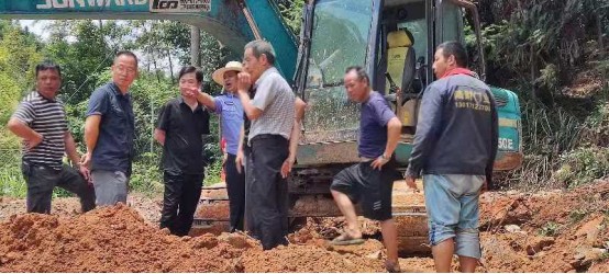 桃水镇：保护美好生态环境 严厉打击乱采行为