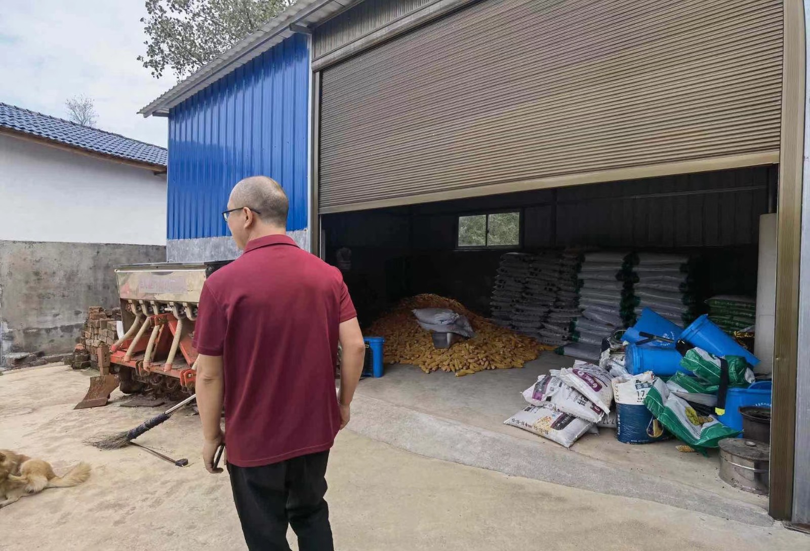 石羊塘镇积极开展设施农用地核查工作