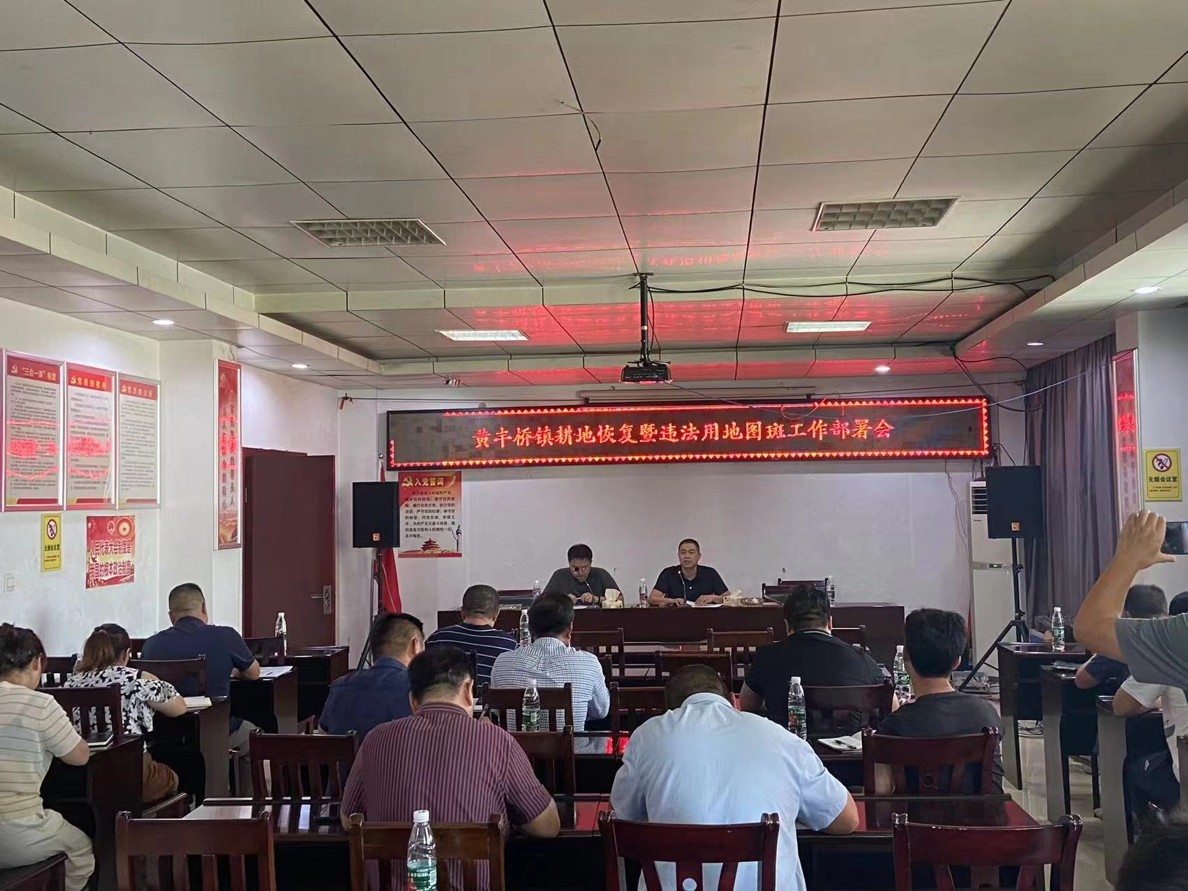 黄丰桥镇：全镇上下总动员 全力以赴推复耕