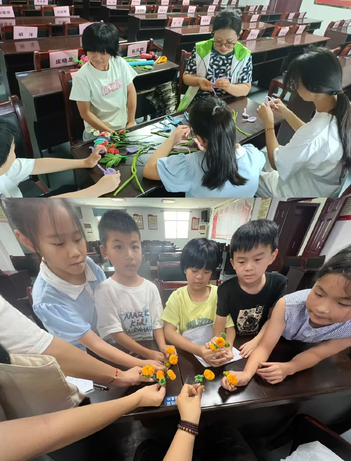 江桥街道社工站：趣味扭棒 快乐盛夏