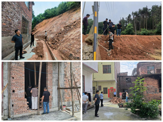酒埠江镇：扎实推进自建房安全巡查