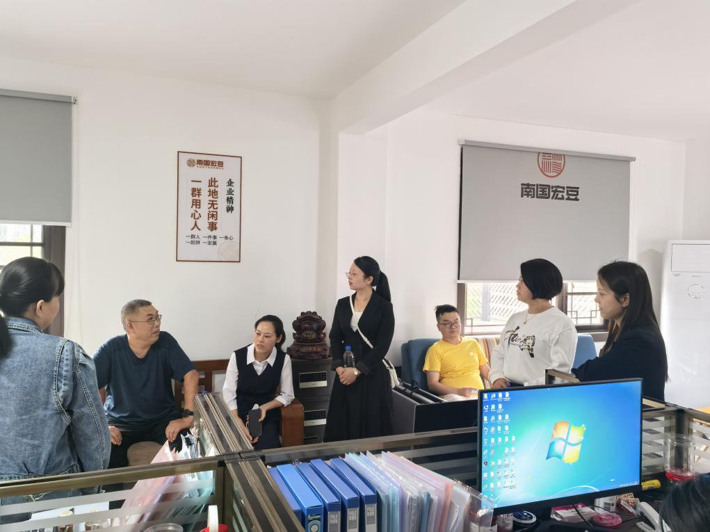 桃水镇：积极对接“小升规”申报 提质增效企业服务