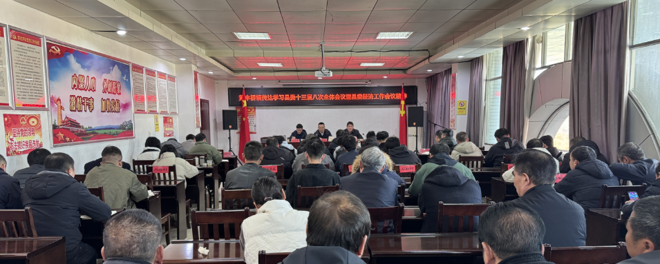 黄丰桥镇传达学习县委十三届八次全会暨县委经济工作会议精神