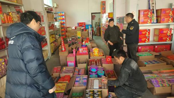 网岭镇开展烟花爆竹“打非”行动 筑牢安全“防火墙”