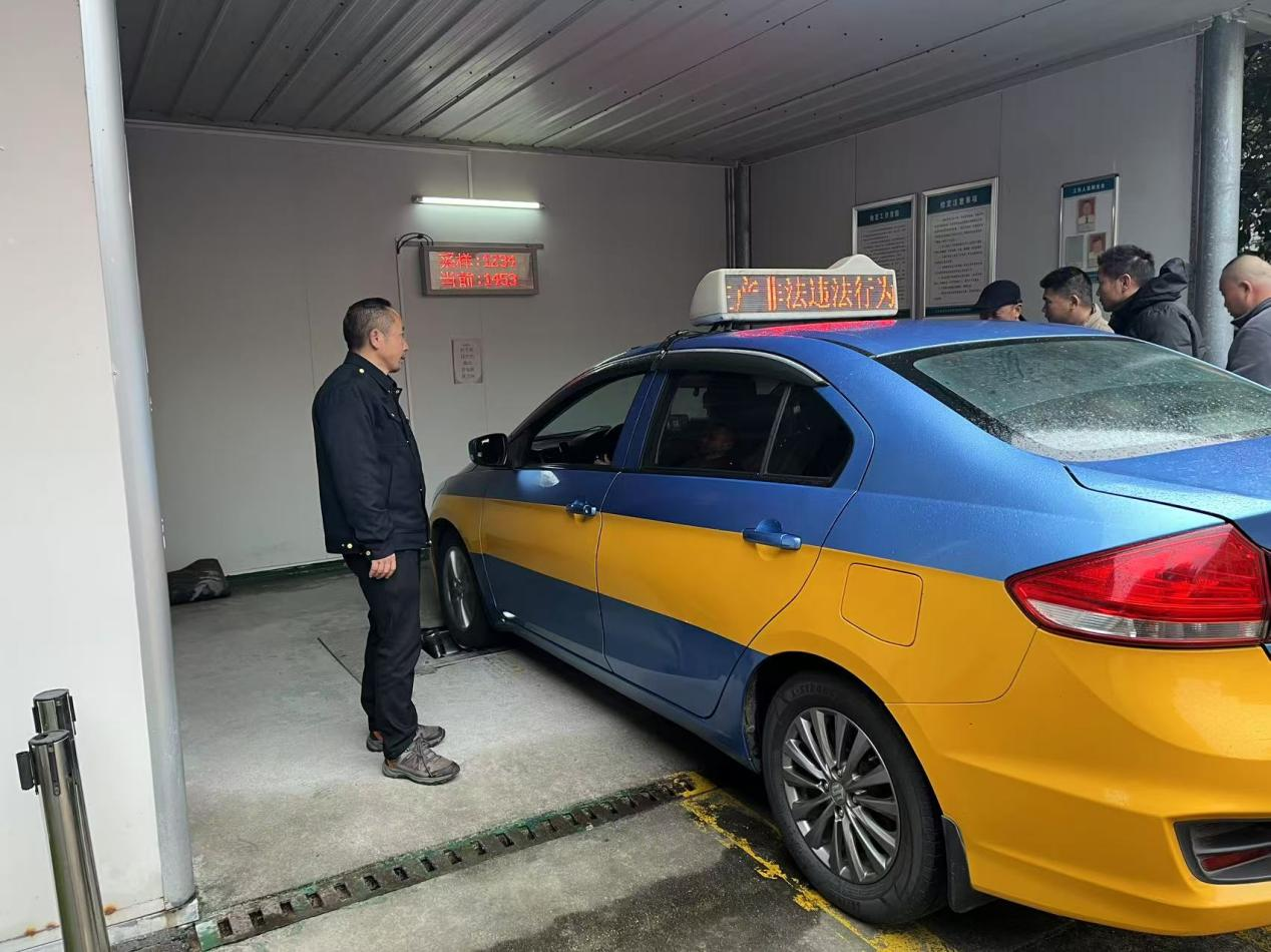 计量惠民！攸县市监局开展出租汽车计价器检定工作