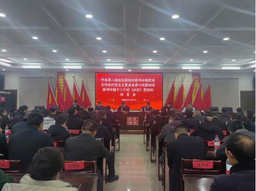 市委第二提级巡察组巡察网岭镇党委及网金村党总支暨县委第六巡察组巡察网岭镇12个村（社区）党组织工作动员会召开