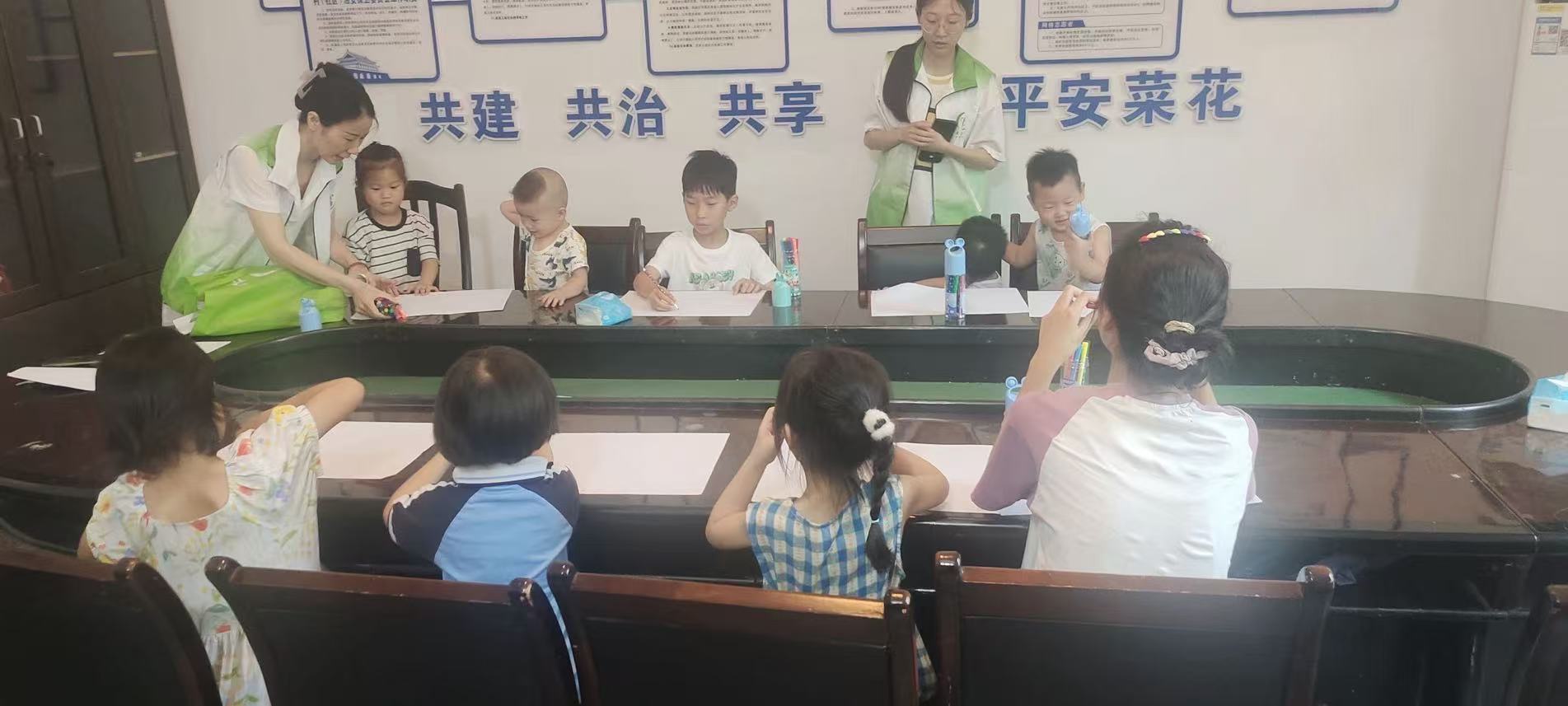 童心巧手，共筑心愿之树——菜花坪镇民政服务站开展“心愿树”手工制作小组活动