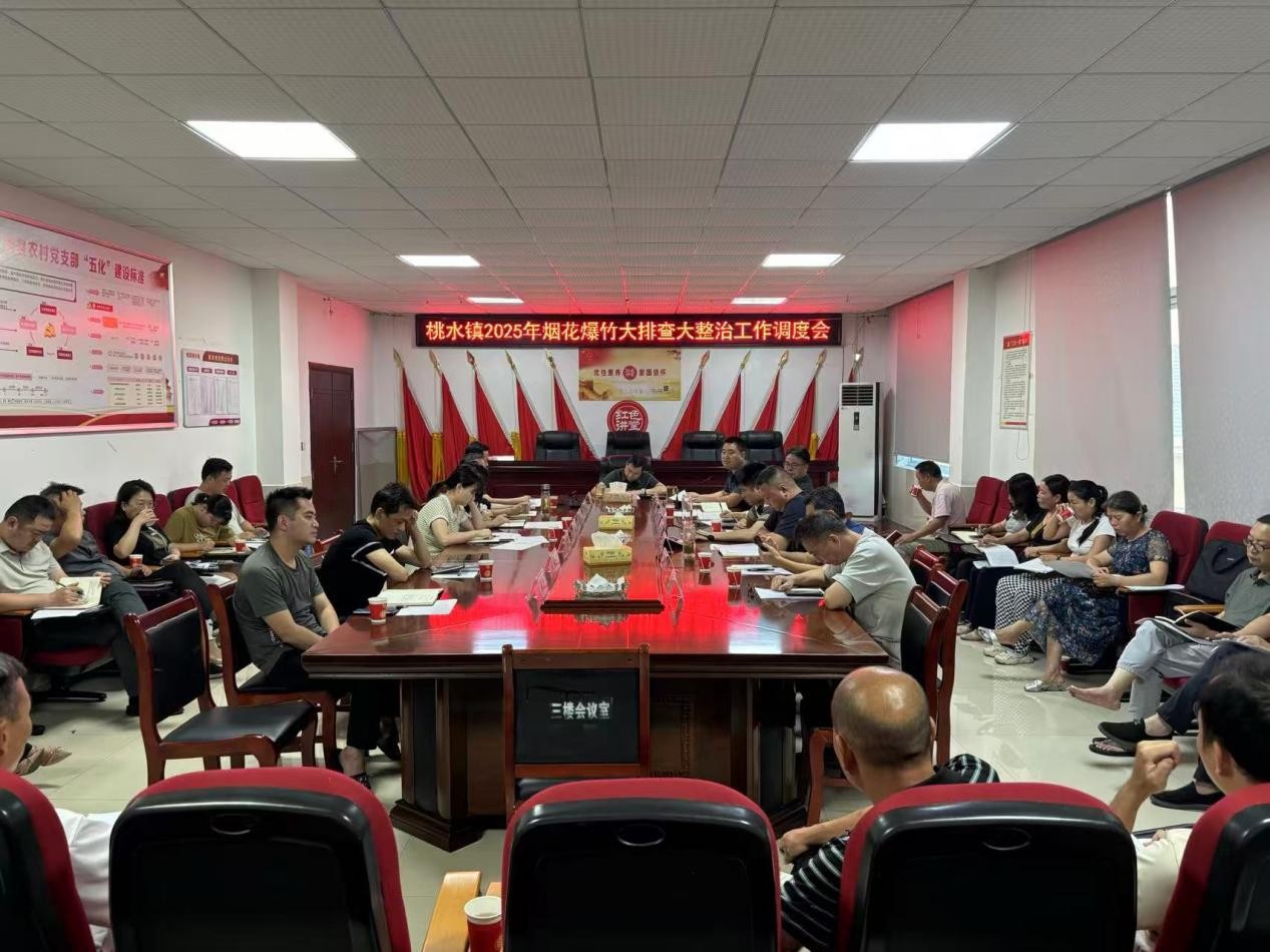 持续高压！桃水镇推进烟花爆竹“打非治违”，为群众营造祥和生活环境