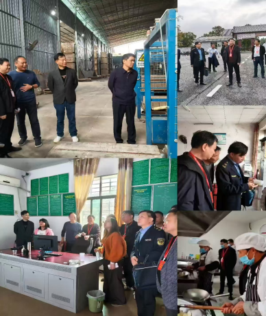 石羊塘镇人大组织县镇两级代表开展安全生产进站活动 筑牢镇域安全防线