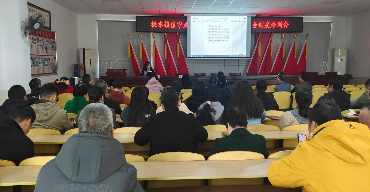 锤炼业务精兵 提升服务效能---桃水镇举办首期工作业务培训班