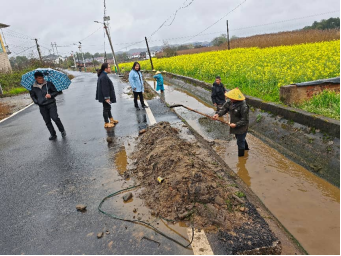 联星街道沙陵陂村：消淤除障润民生 清水复流焕新颜