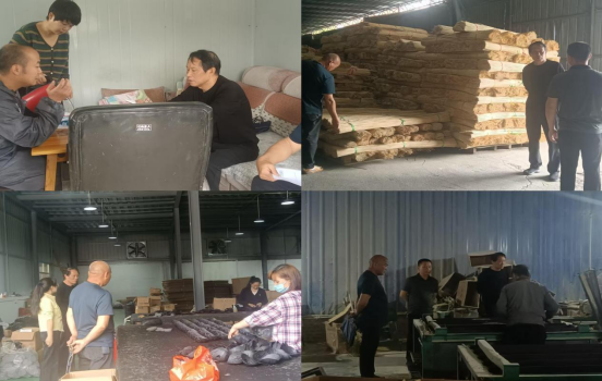 精准走访解企忧 政策赋能促发展——县科工信局联合酒埠江镇政府开展规上企业走访活动
