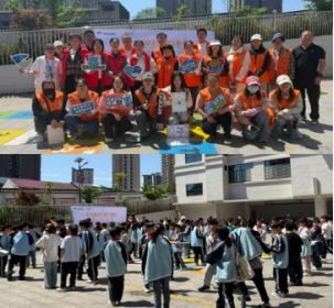 安全童行 快乐闯关——联星街道永佳社区开展趣味交通安全公益活动