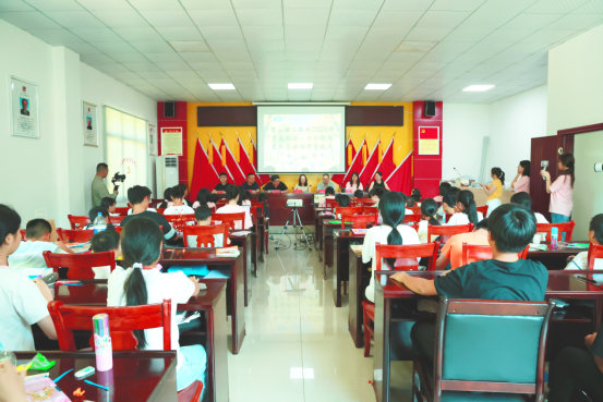 青春“三下乡”——湖南财政经济学院同衿志愿队2026年“青春攸你·七彩假期”夏令营正式开营