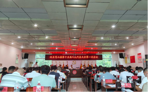 鸾山镇第十五届人民代表大会第一次会议胜利召开